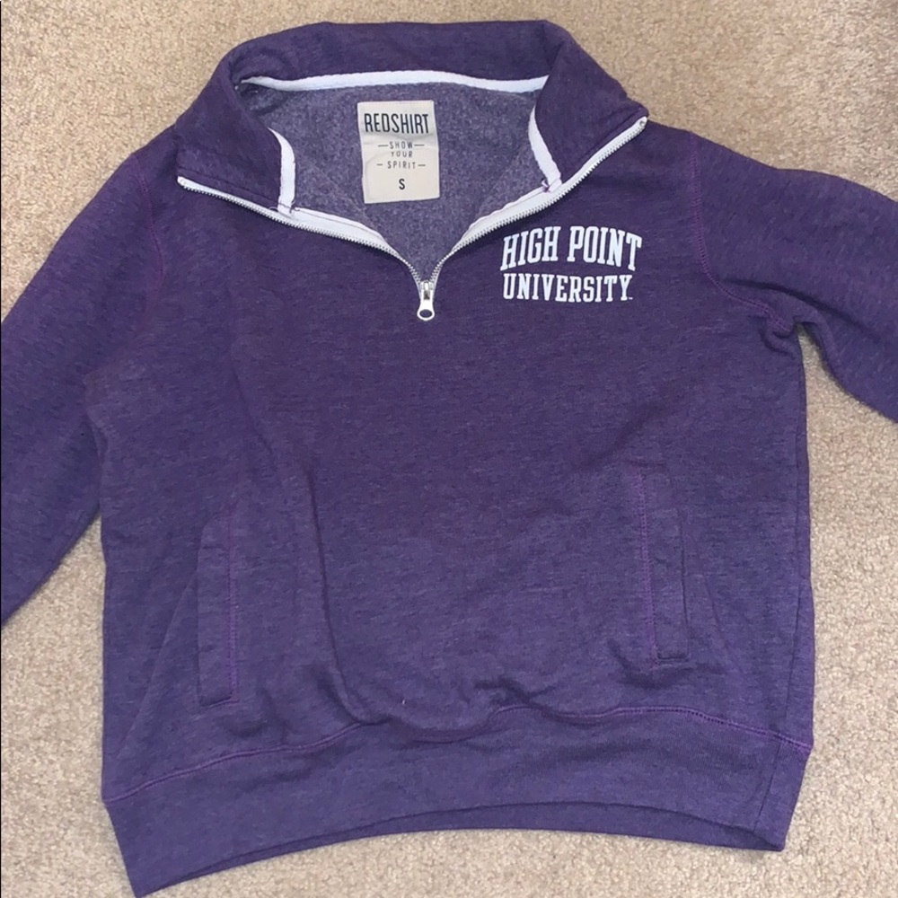 High Point University quarter zip pullover